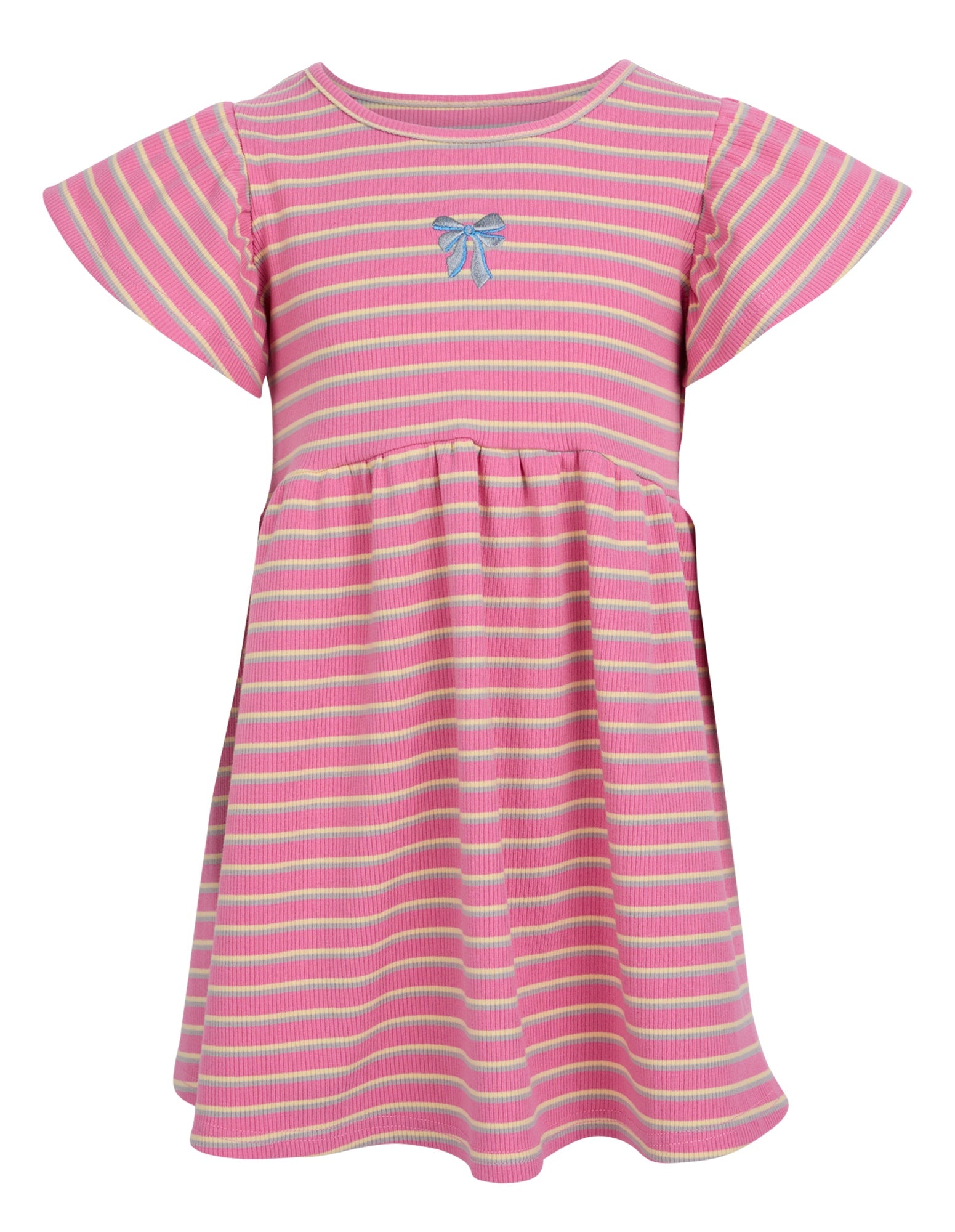 Lottie Rib Dress / Pink | Eve Girl Eve Girl