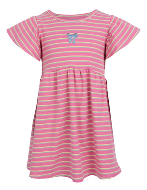 Lottie Rib Dress / Pink | Eve Girl Eve Girl