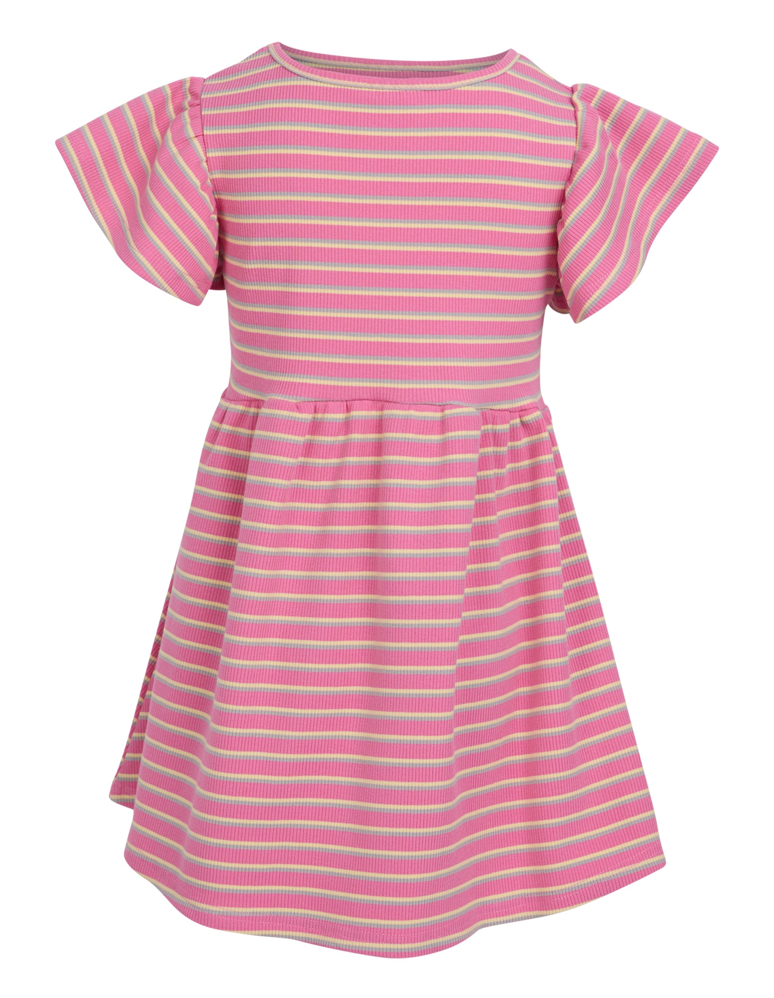Lottie Rib Dress / Pink | Eve Girl Eve Girl