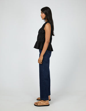 Lou Lou Tie Top / Black | All About Eve All About Eve