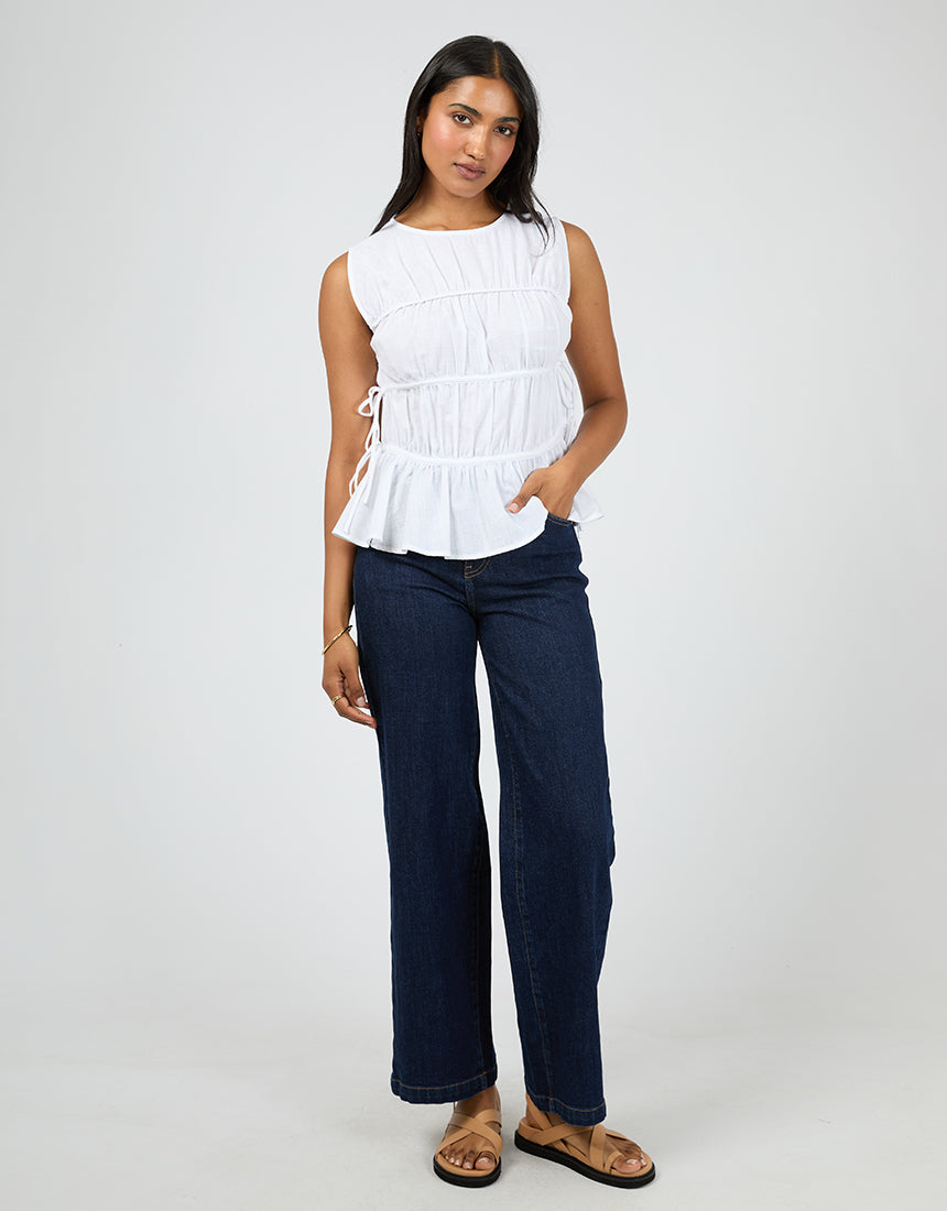 Lou Lou Tie Top / White | All About Eve All About Eve