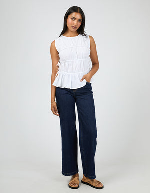 Lou Lou Tie Top / White | All About Eve All About Eve