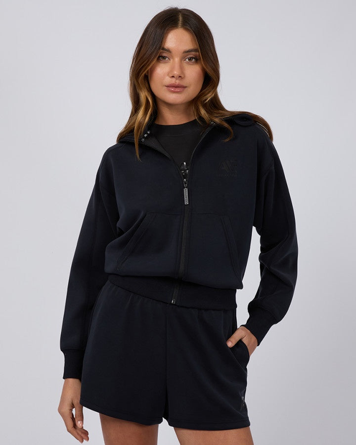 Luxe Active Zip Through | Black All About Eve