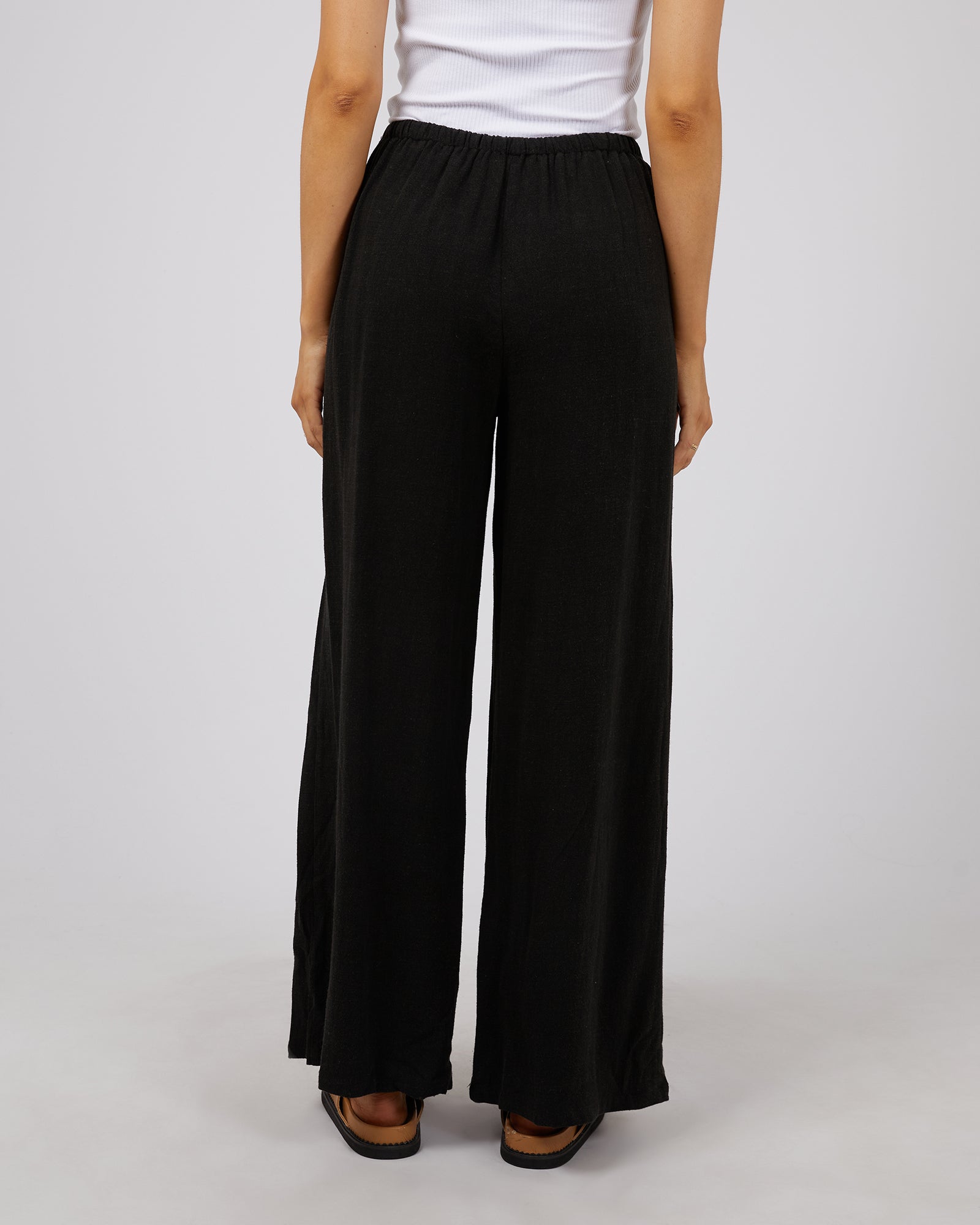 Luxe Linen Pants / Black | All About Eve All About Eve