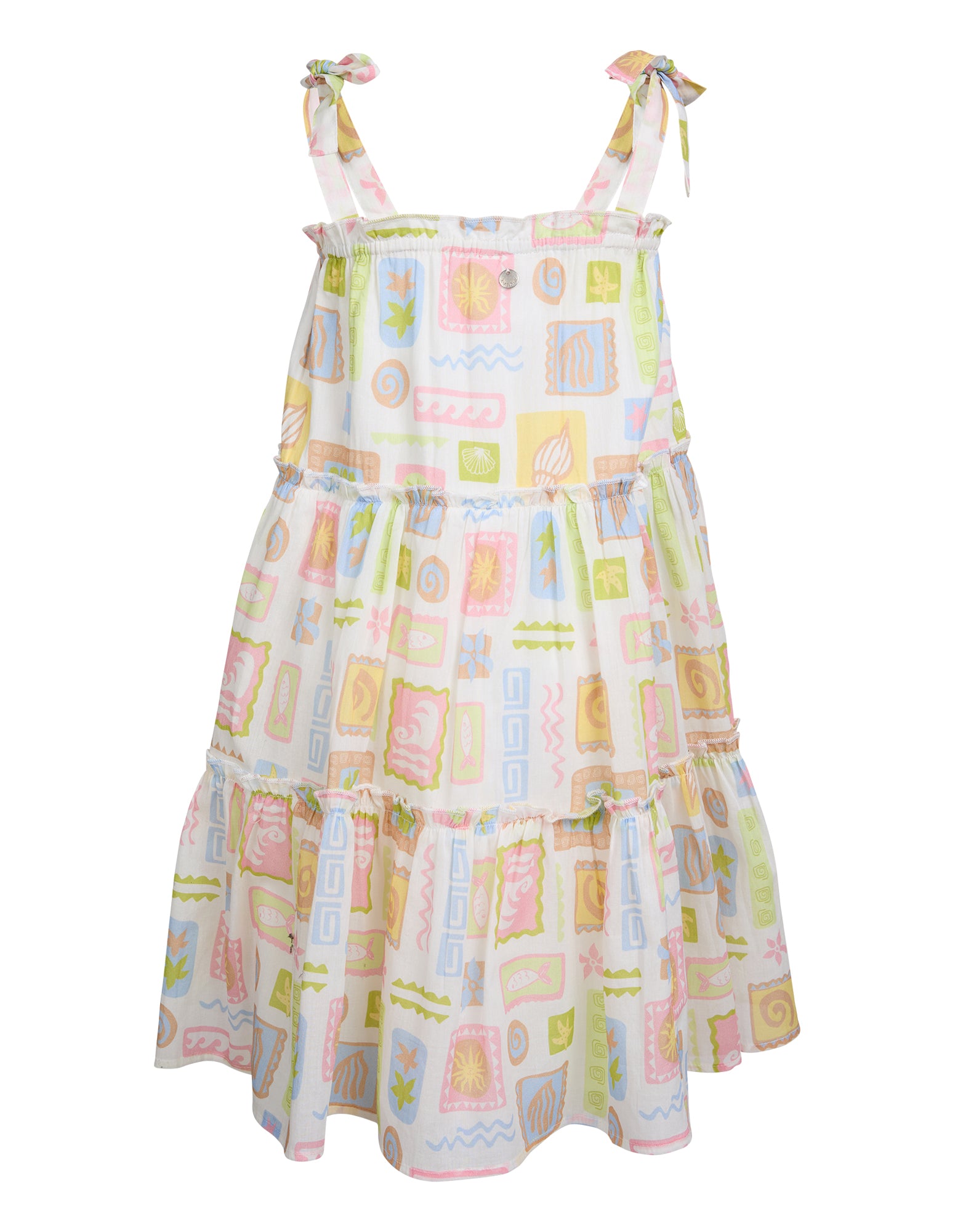 Matisse Tiered Mini Dress (3-7) | Eve Girl Eve Girl
