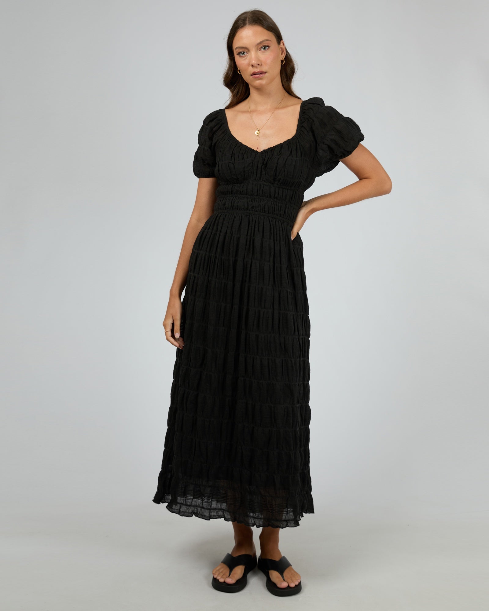 Maude Maxi Dress / Black | All About Eve All About Eve