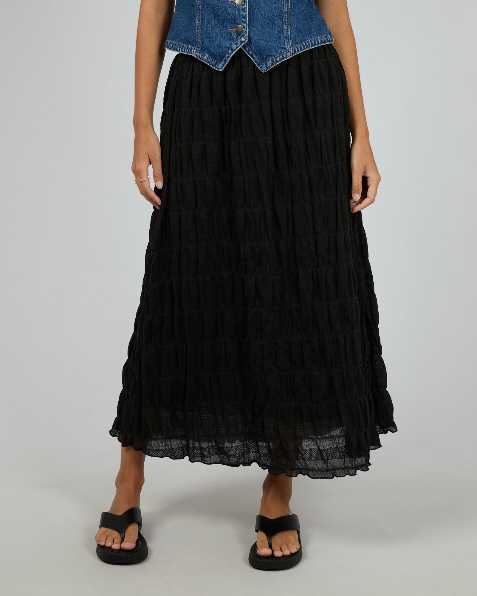 Maude Maxi Skirt / Black | All About Eve All About Eve