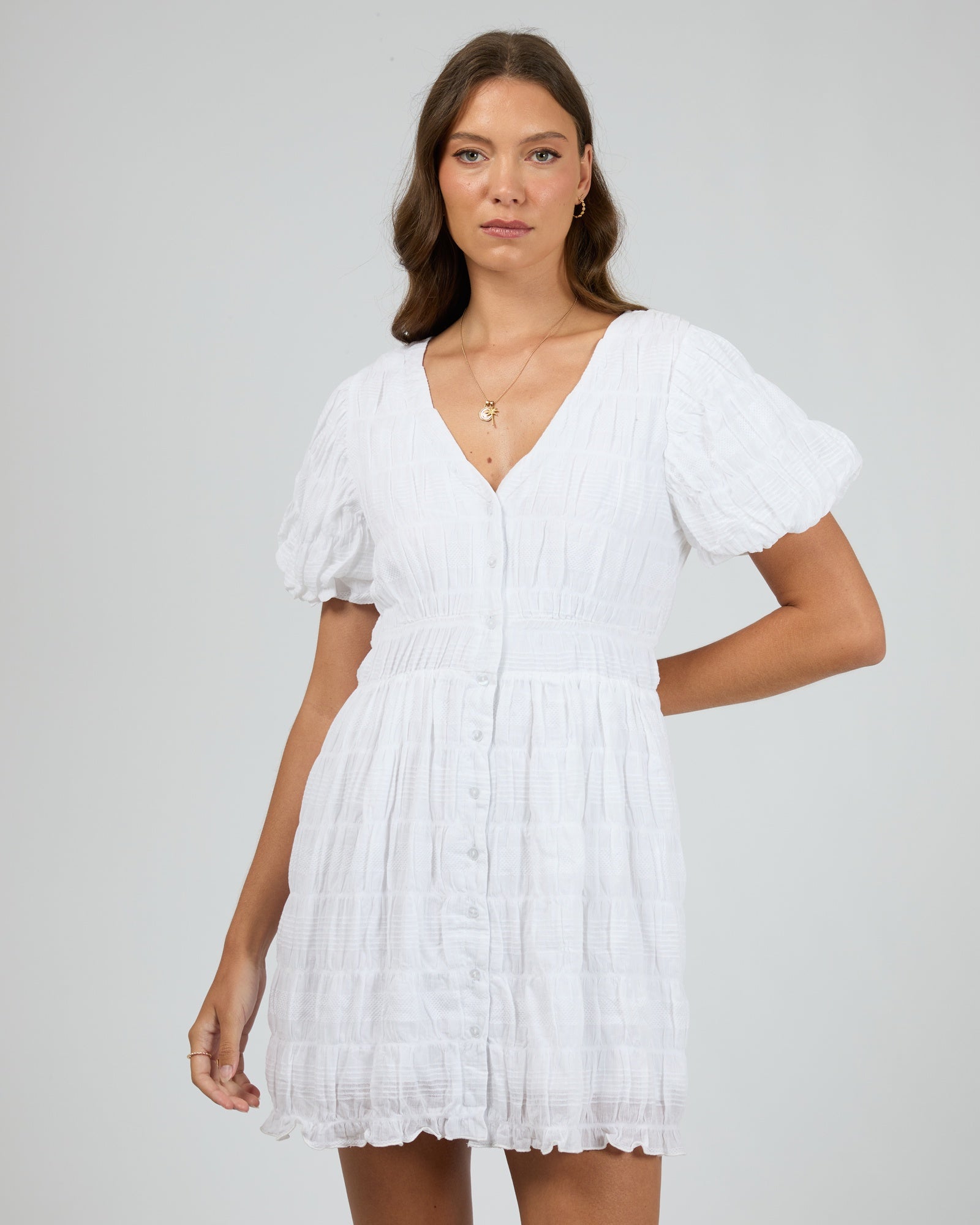 Maude Mini Dress / White | All About Eve All About Eve
