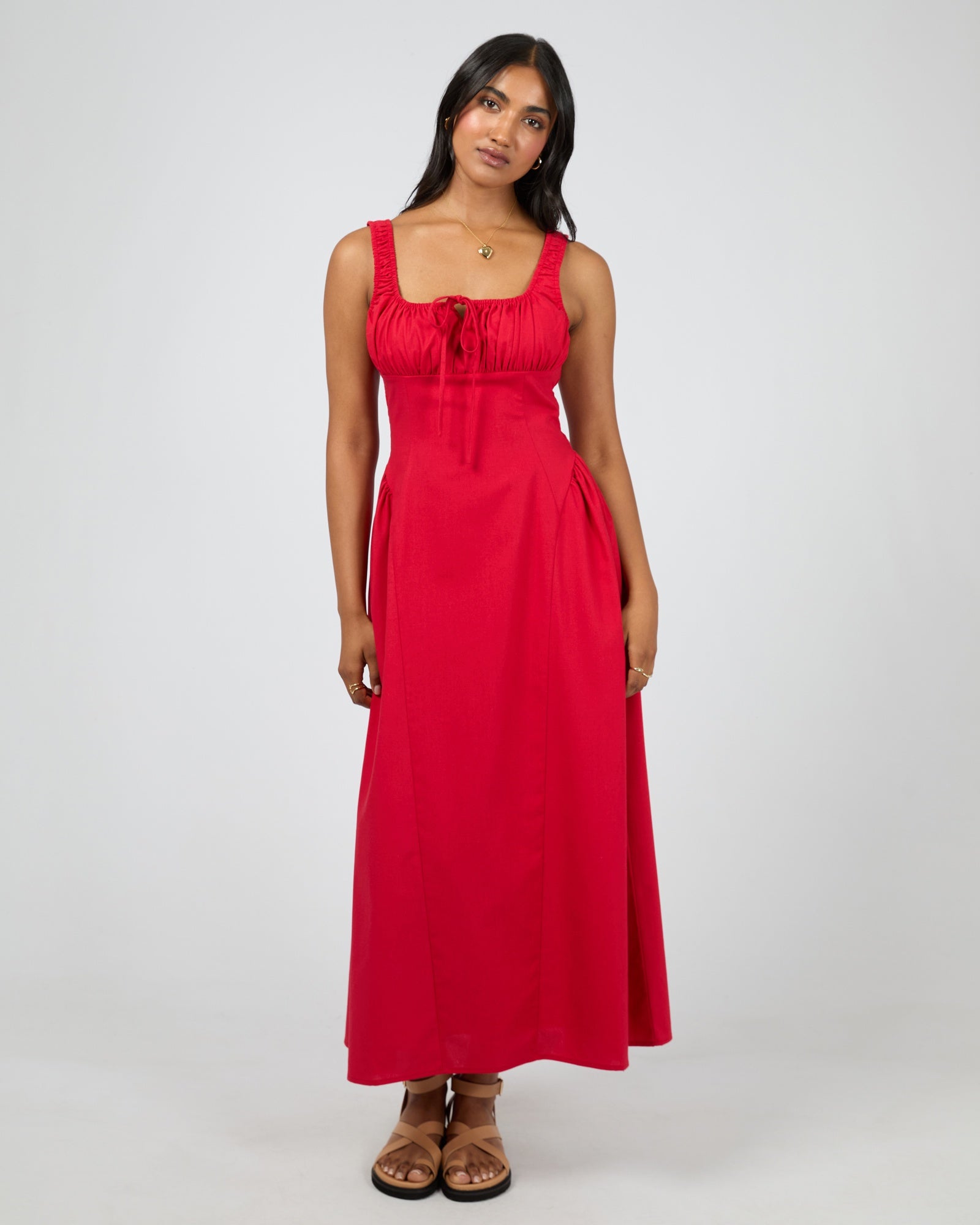 Mavis Maxi Dress / Red | All About Eve All About Eve