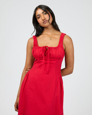 Mavis Maxi Dress / Red | All About Eve All About Eve