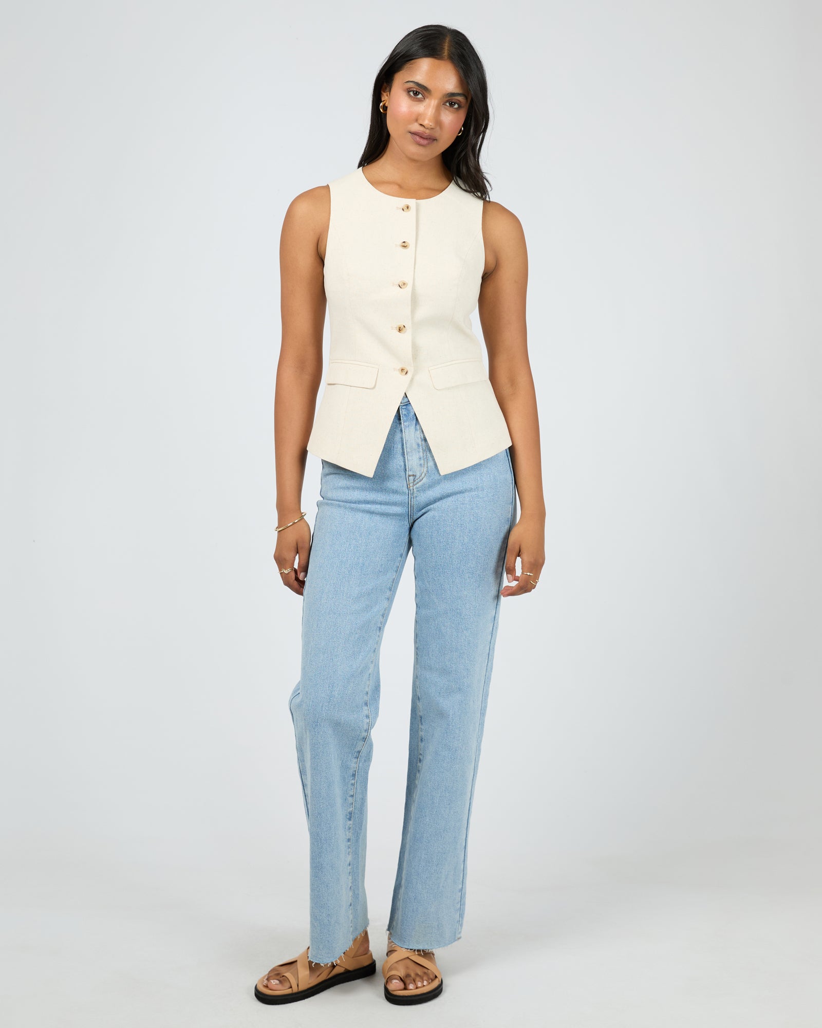 Mavis Vest / Natural | All About Eve All About Eve