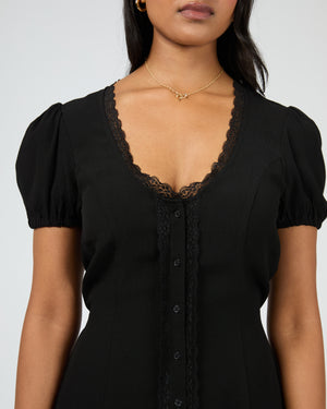 Maybelle Mini Dress / Black | All About Eve All About Eve
