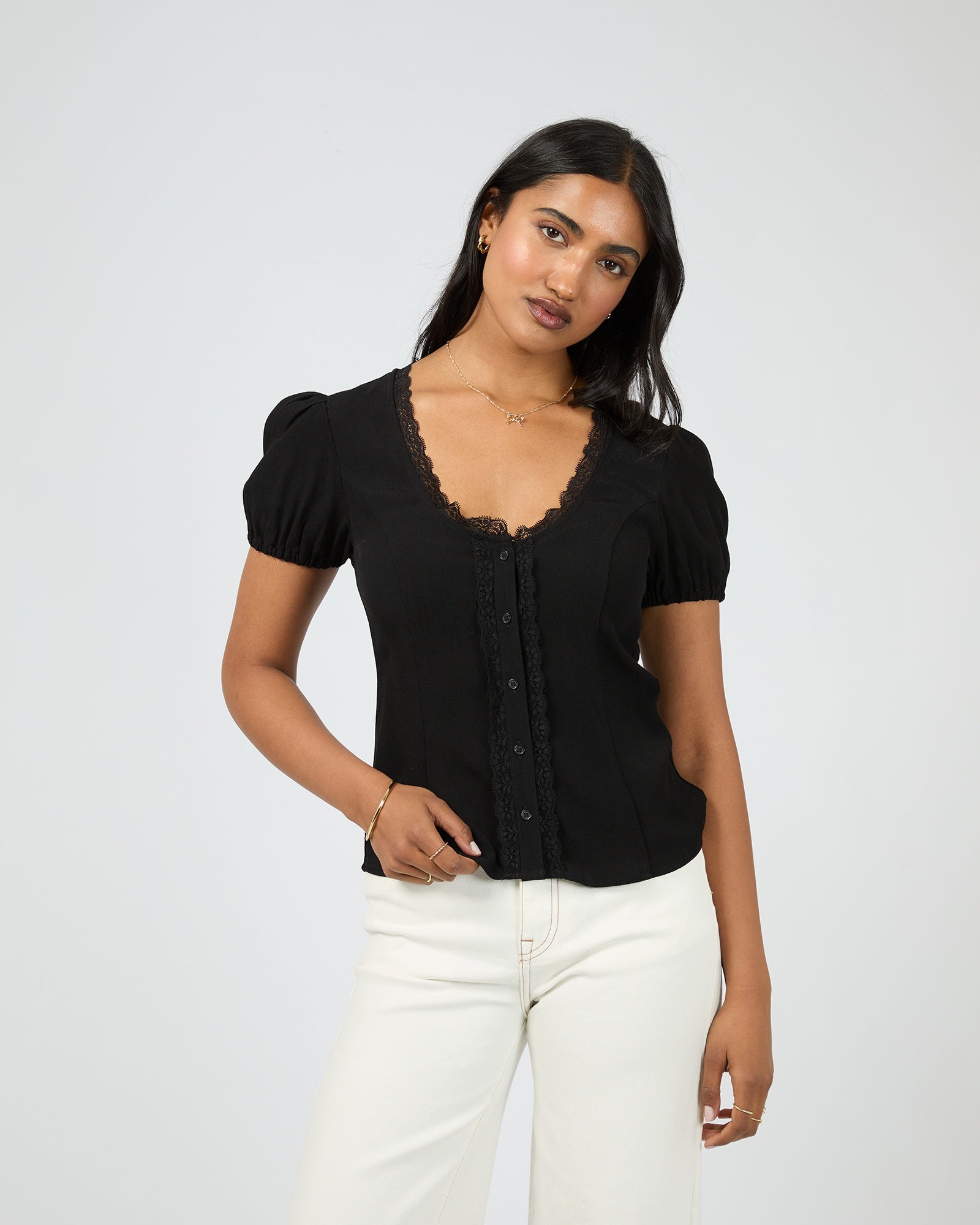 Maybelle Top / Black | All About Eve All About Eve