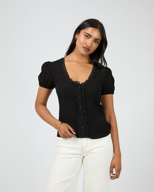 Maybelle Top / Black | All About Eve All About Eve