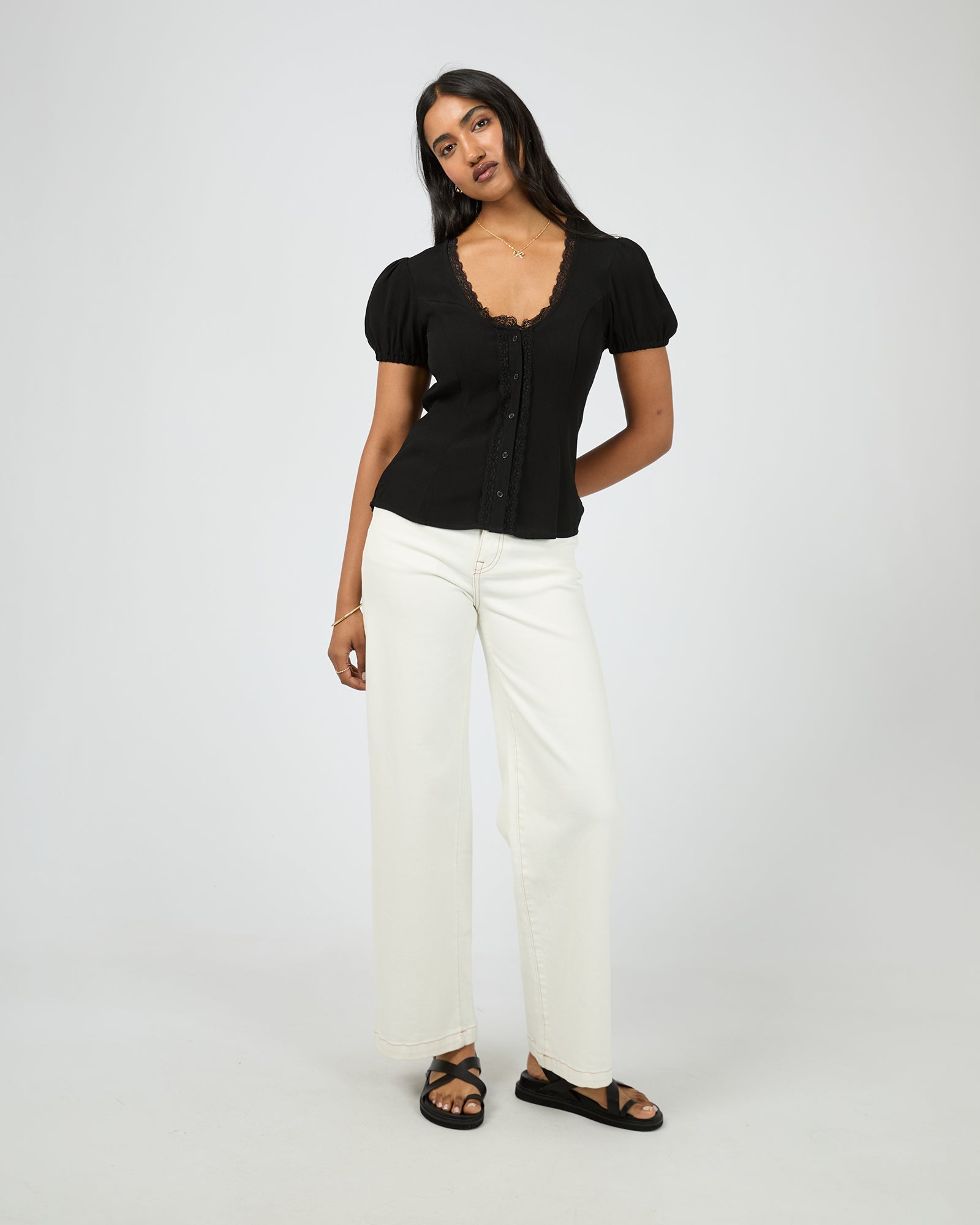 Maybelle Top / Black | All About Eve All About Eve