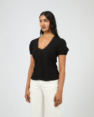 Maybelle Top / Black | All About Eve All About Eve