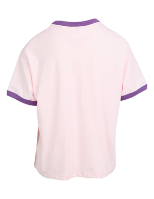 Mermaid Ringer Tee / Purple/ Pink | Eve Girl Eve Girl