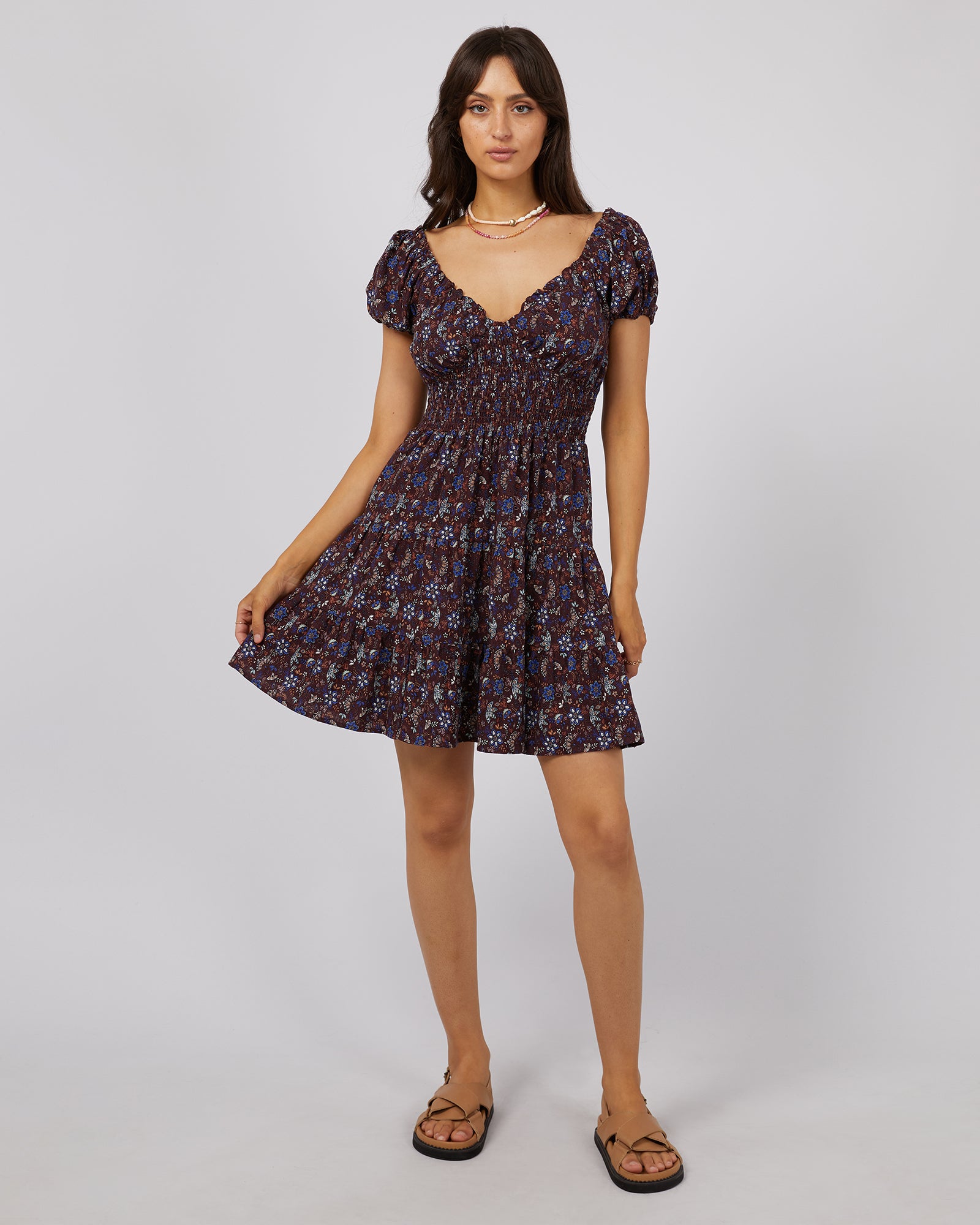 Millie Floral Print Mini Dress | All About Eve All About Eve