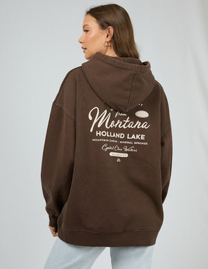 Montana Relaxed Hoodie / Brown | All About Eve All About Eve