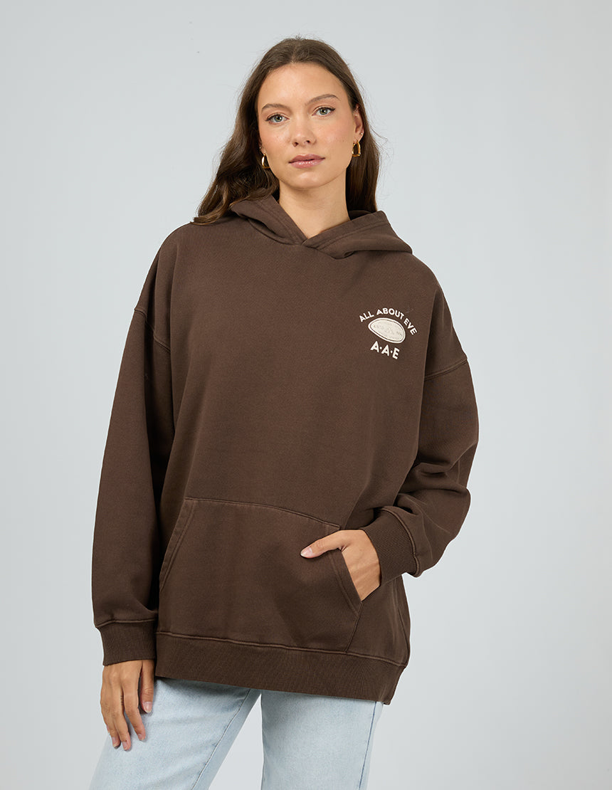 Montana Relaxed Hoodie / Brown | All About Eve All About Eve
