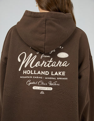 Montana Relaxed Hoodie / Brown | All About Eve All About Eve