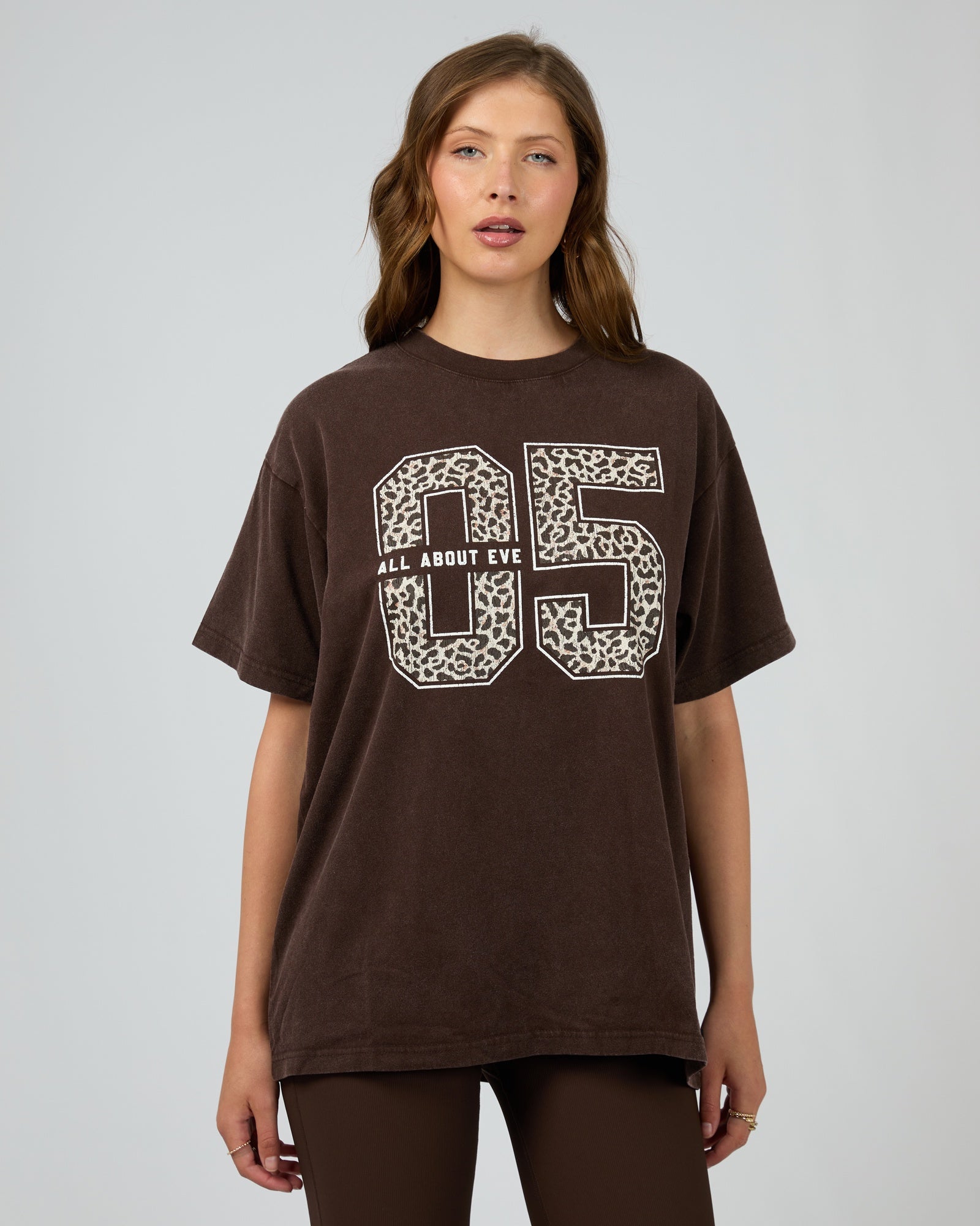 Nico Relaxed Tee / Brown | All About Eve All About Eve