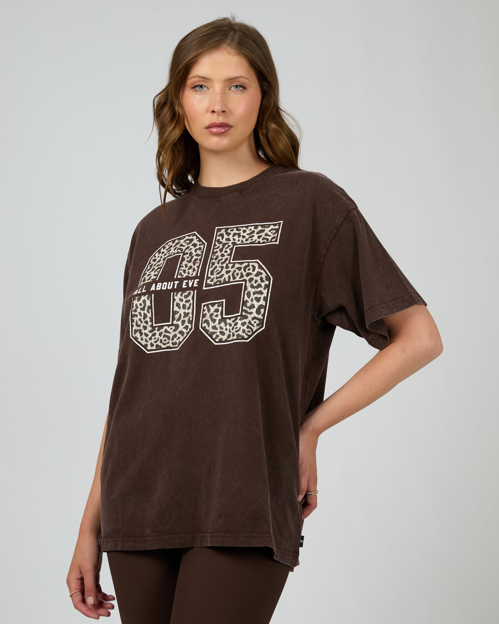 Nico Relaxed Tee / Brown | All About Eve All About Eve
