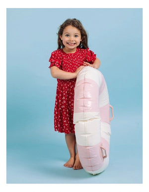 Poppy Shirred Dress / Red | Eve Girl Eve Girl