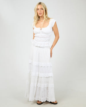 Rain Maxi Skirt / White | All About Eve All About Eve