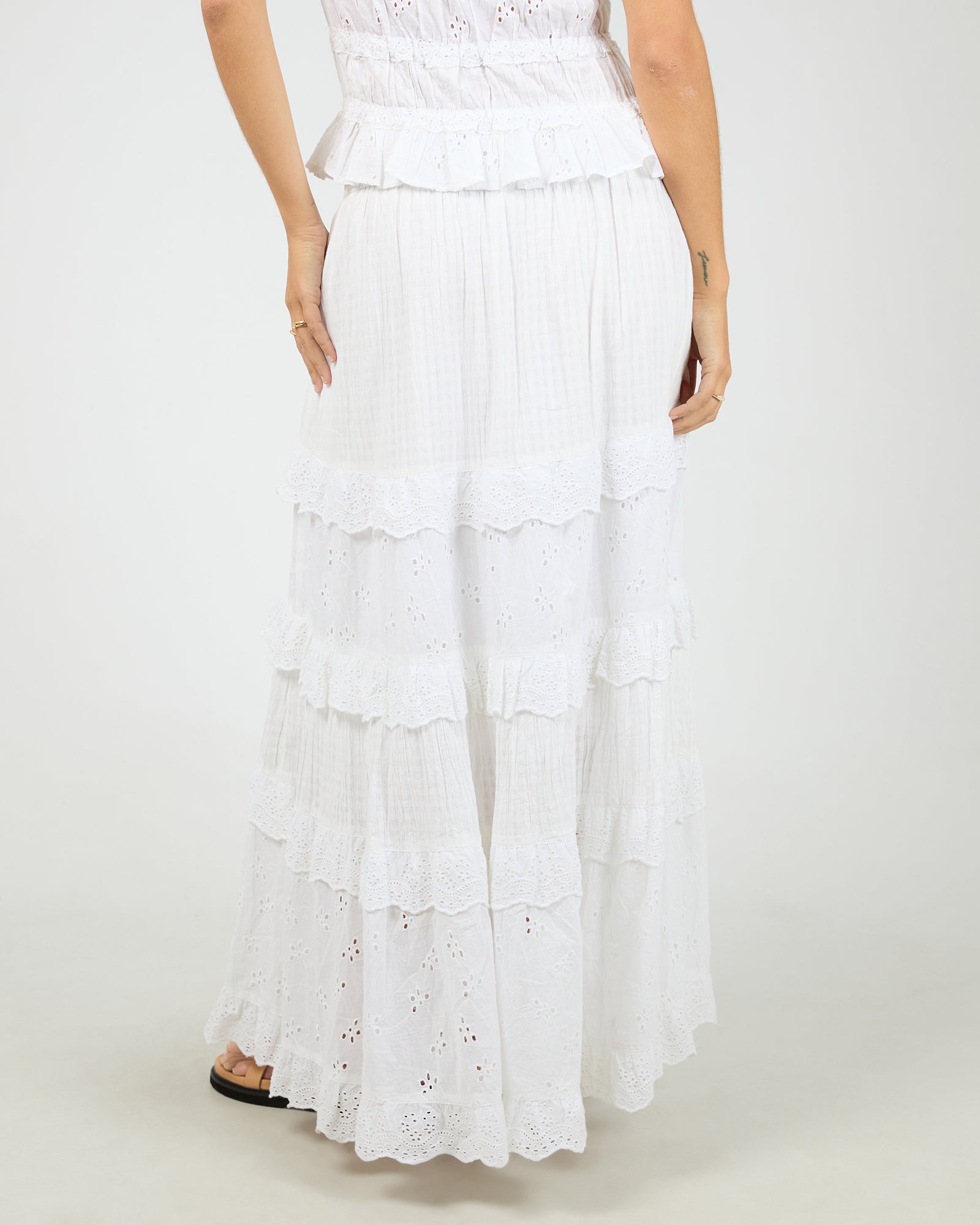 Rain Maxi Skirt / White | All About Eve All About Eve