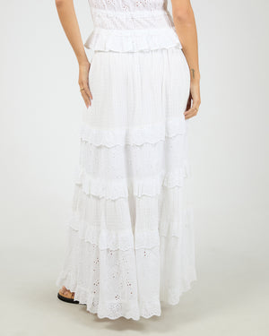 Rain Maxi Skirt / White | All About Eve All About Eve