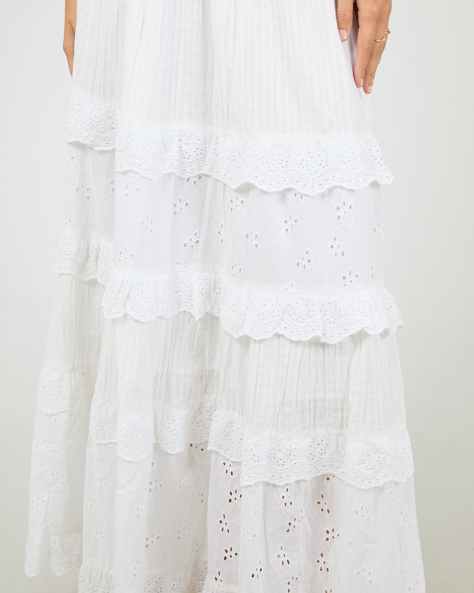 Rain Maxi Skirt / White | All About Eve All About Eve
