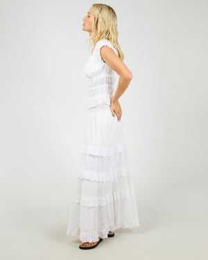 Rain Maxi Skirt / White | All About Eve All About Eve