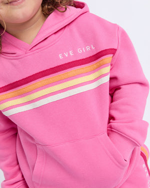 Retro Hoodie / Pink | Eve Girl