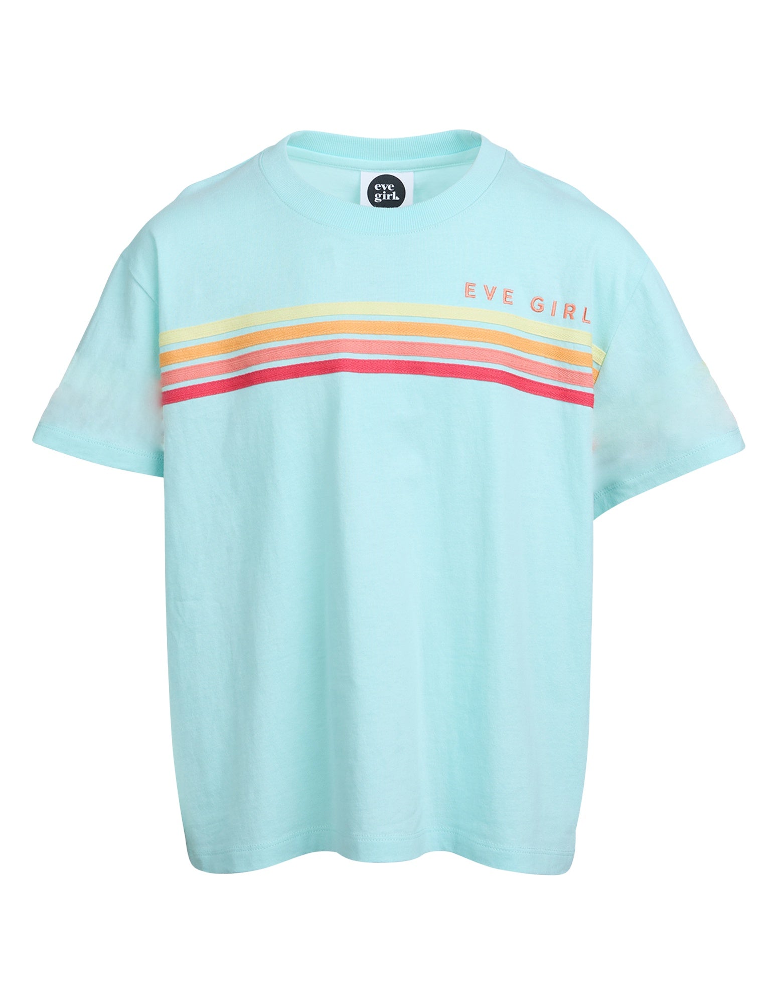 Retro Tee / Light Blue | Eve Girl Eve Girl