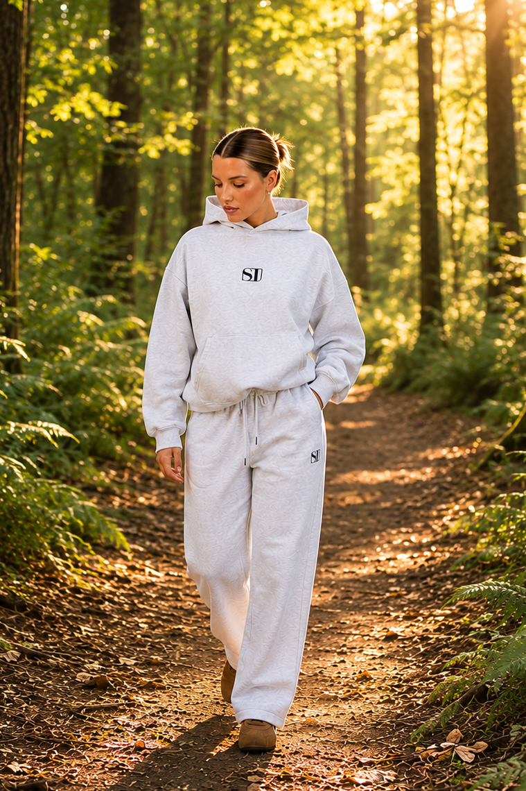 Silent Luxe Trackpant / Snow Marle | Silent Theory Silent Theory