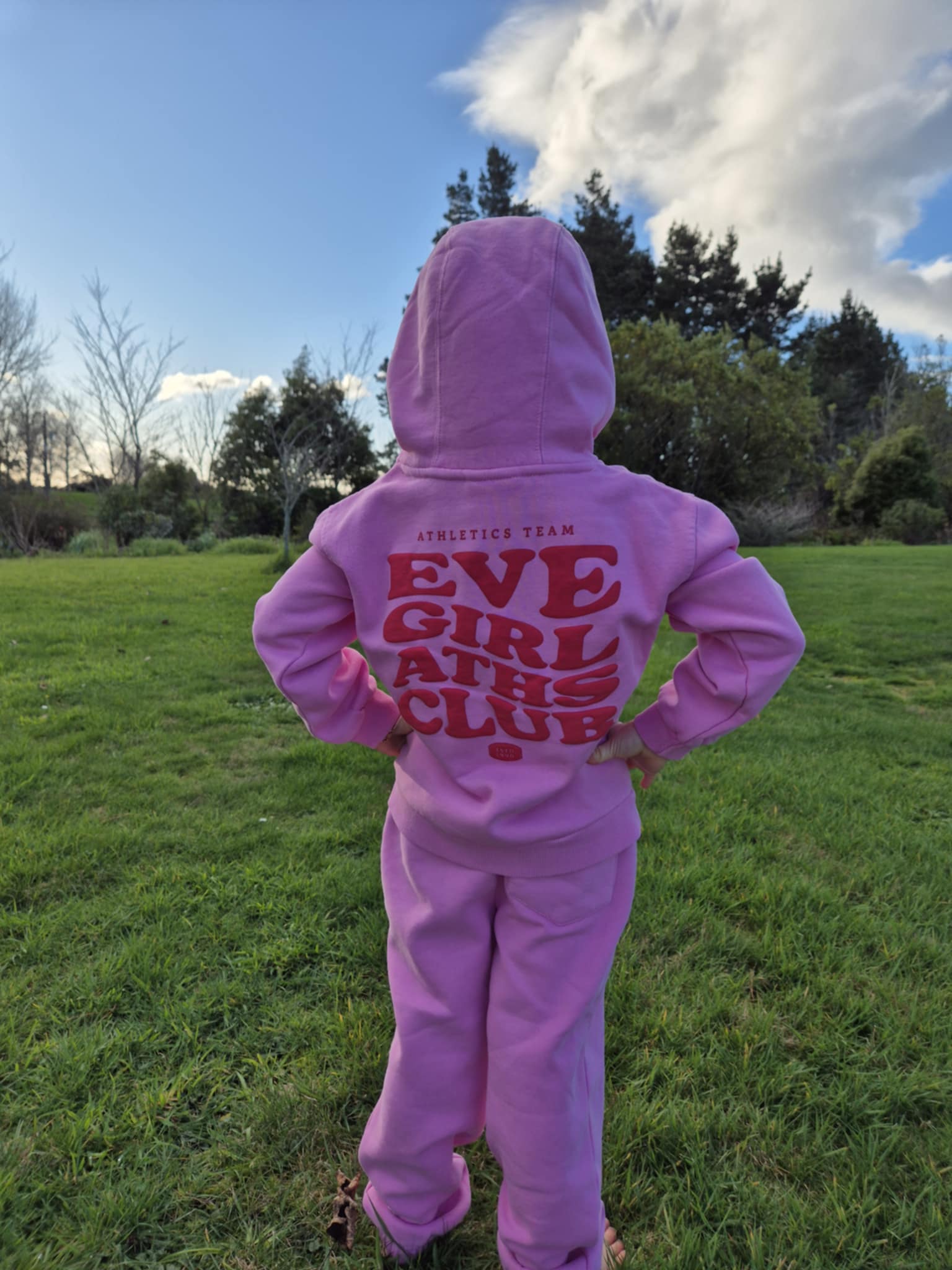 Aths Hoodie / Pink | Eve Girl Eve Girl