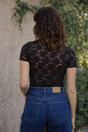 Anella Lace Top / Black | Silent Theory Silent Theory