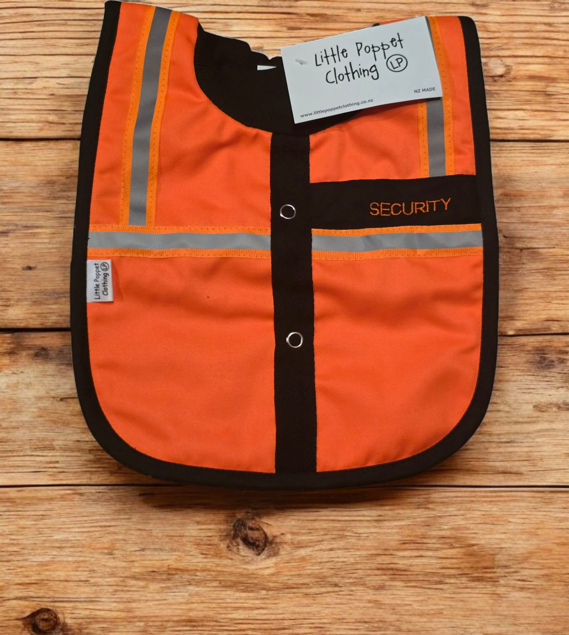 Baby Bib - Security Little Poppet Clothing