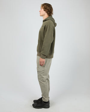 Sensor Hoodie / Khaki | St Goliath Mens St Goliath