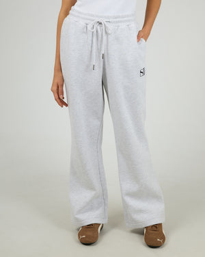 Silent Luxe Trackpant / Snow Marle | Silent Theory Silent Theory