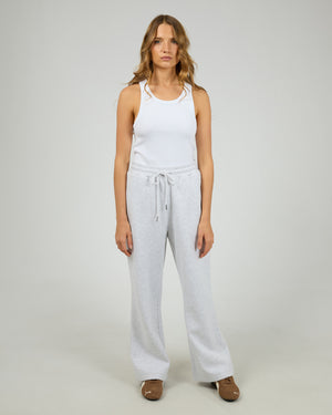 Silent Luxe Trackpant / Snow Marle | Silent Theory Silent Theory