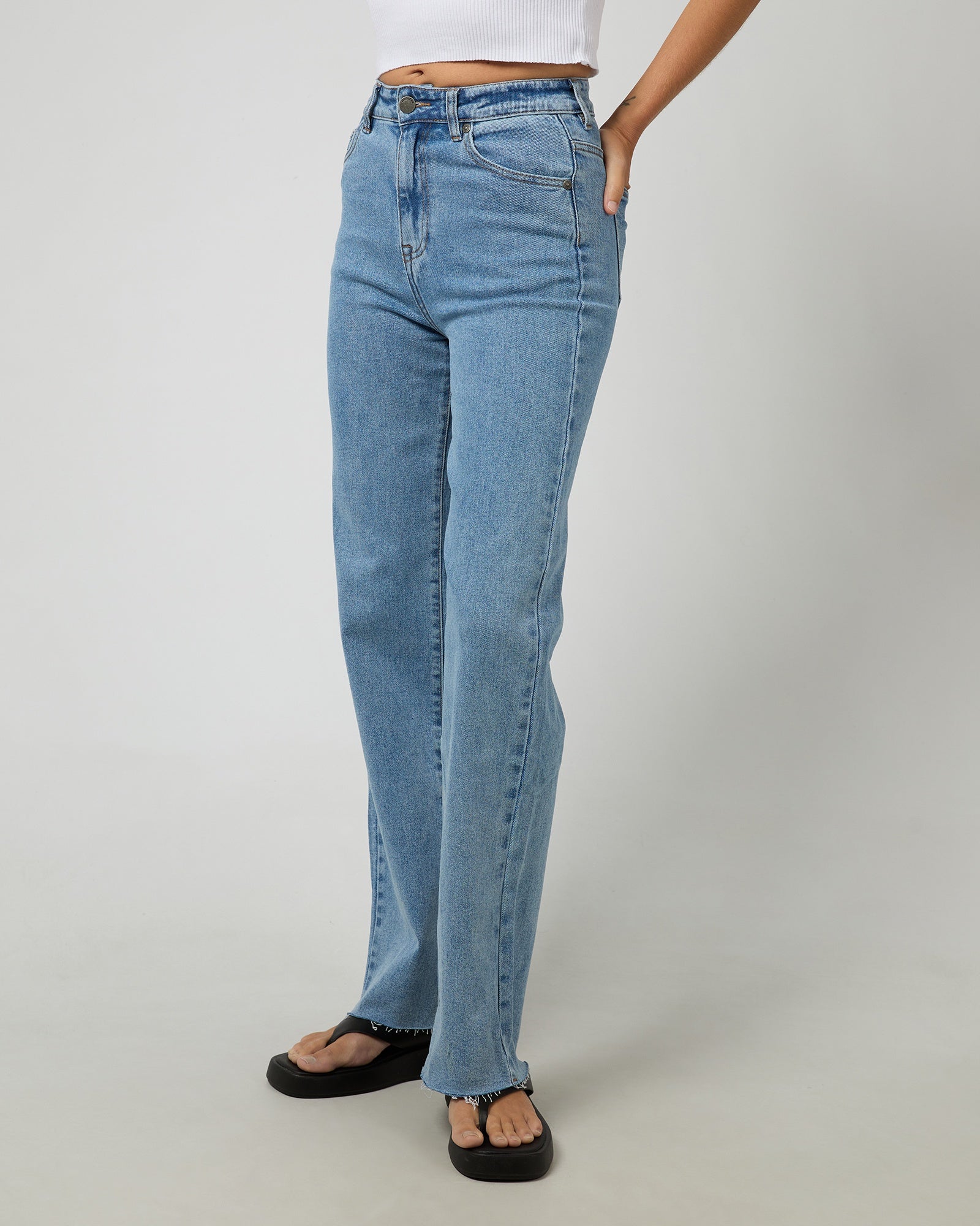 Skye Comfort Jean / Blue | All About Eve All About Eve