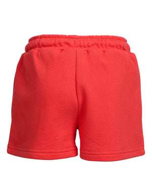 Sports Club Fleece Short / Red | Eve Girl Eve Girl