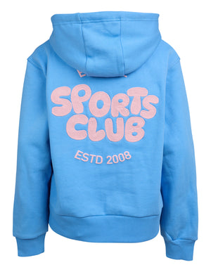 Sports Club Hoodie / Blue | Eve Girl Eve Girl