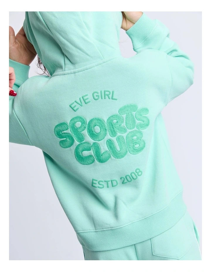 Sports Club Hoodie / Mint | Eve Gir (3-7) Eve Girl