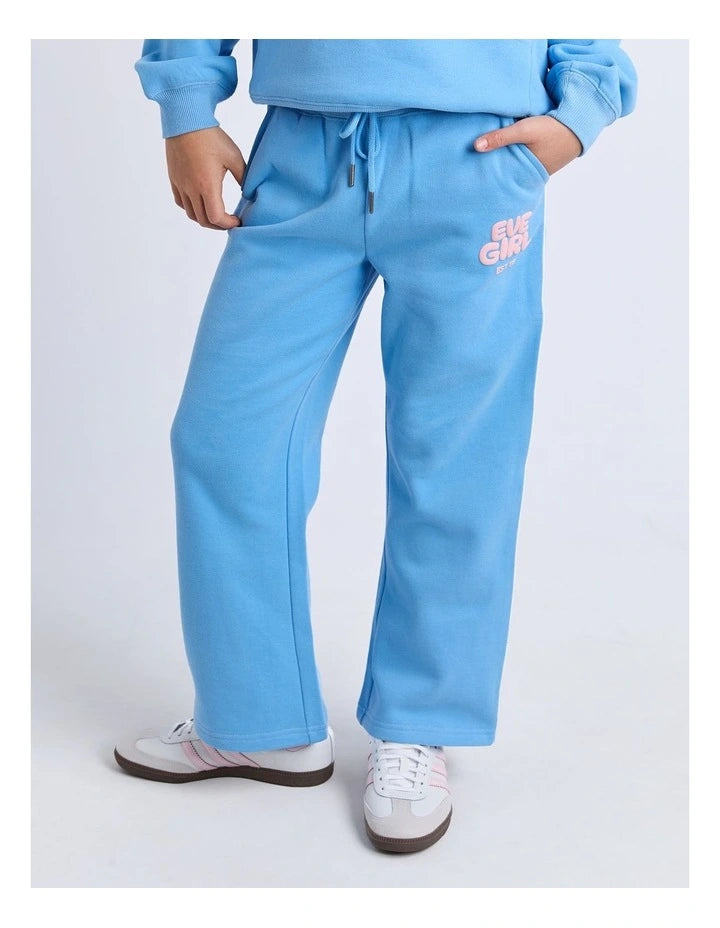 Sports Club Flare Trackpants / Blue | Eve Girl Eve Girl