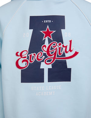 State League Hoodie / Light Blue | Eve Girl Eve Girl