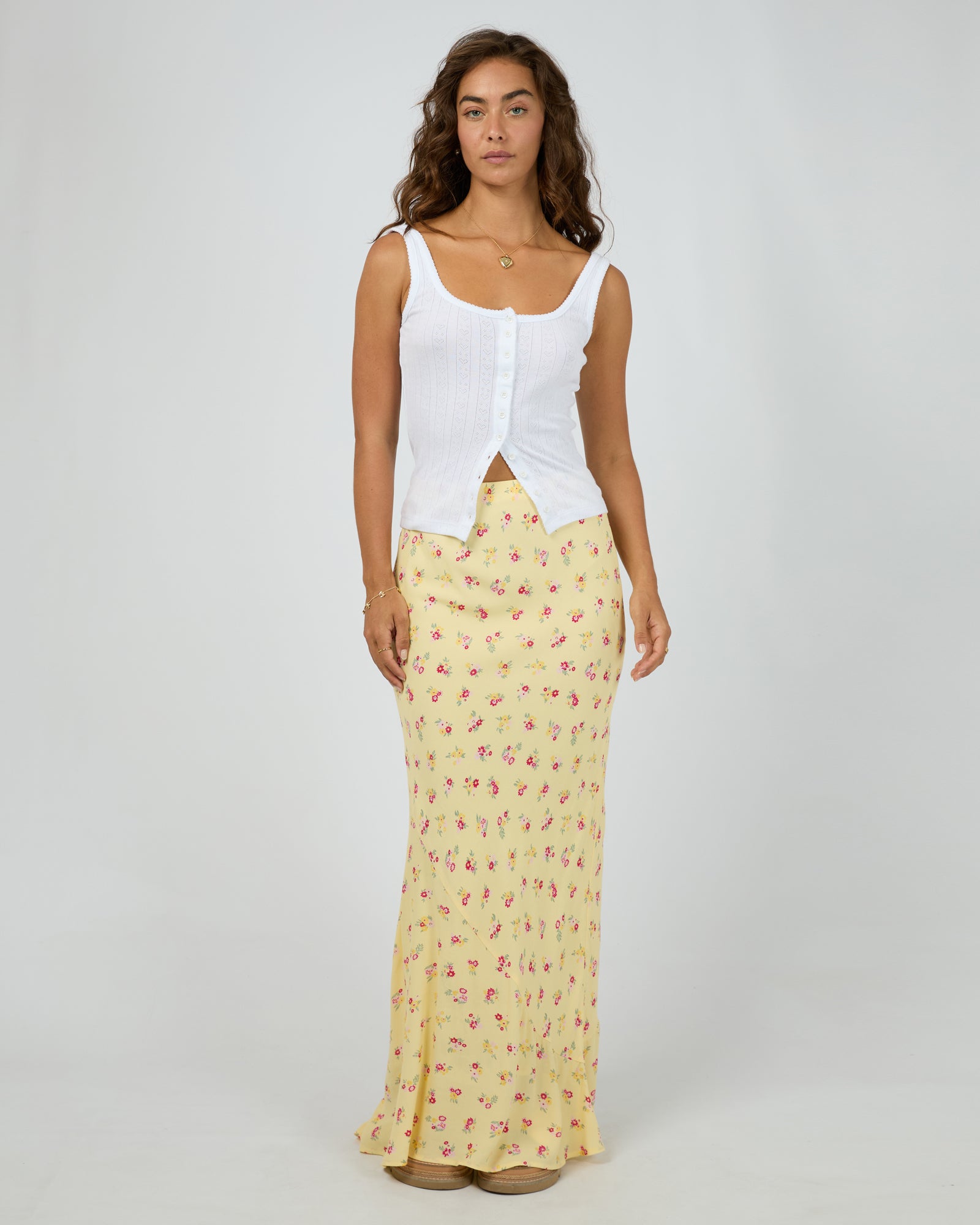 Tia Tank / White | All About Eve All About Eve