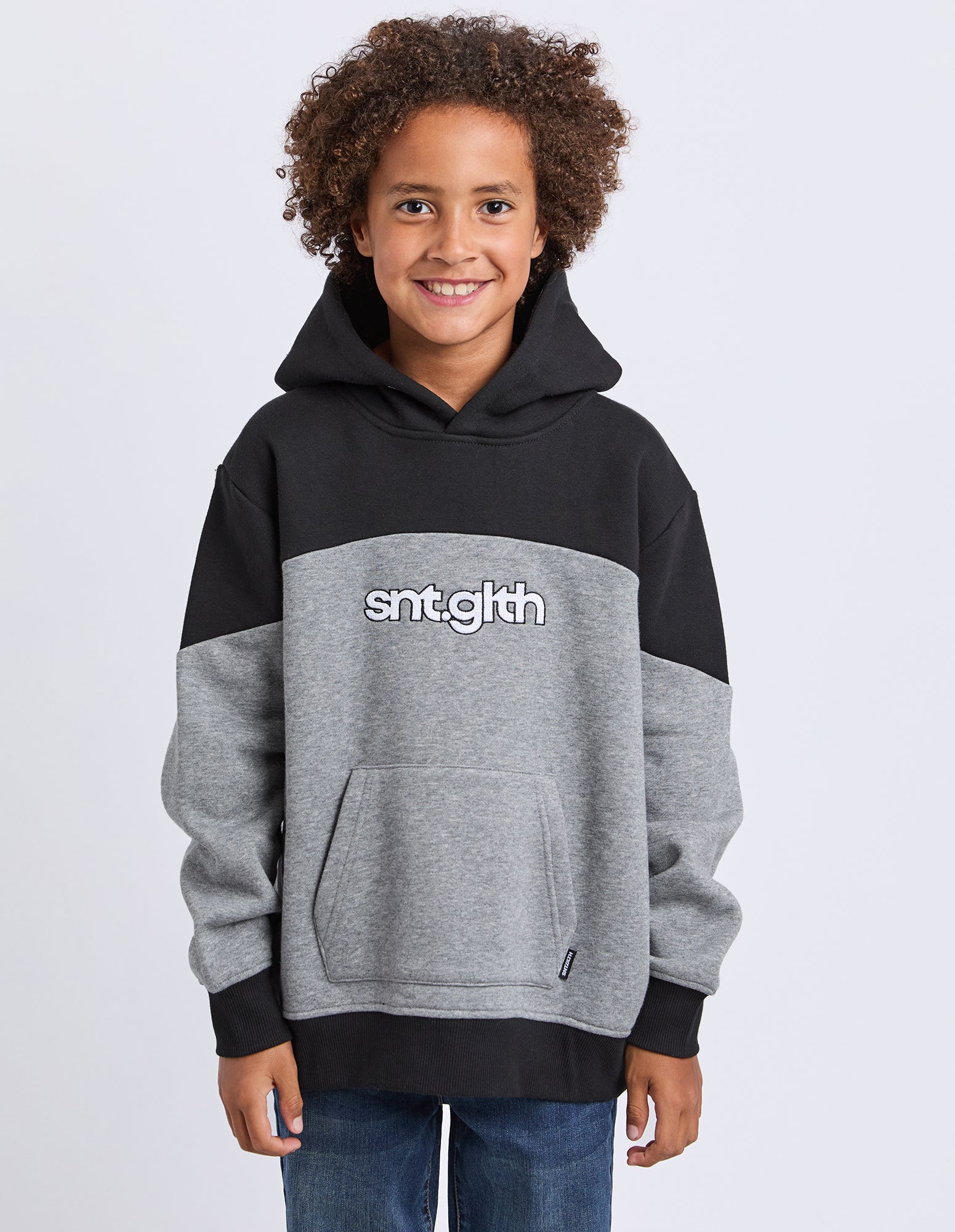 Top Deck Hoodie / Black-Grey | Youth 8–16 | St Goliath St Goliath
